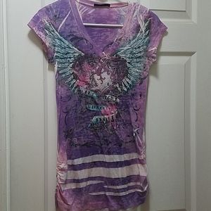 Woman's Small angel winged shirt